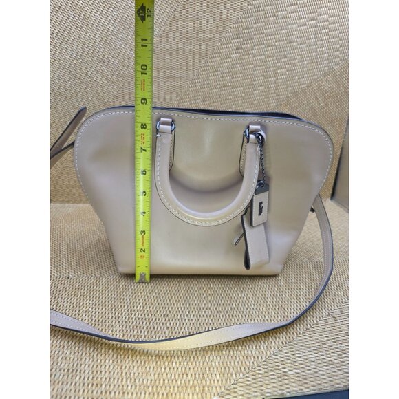 Coach 1941‎ Genuine Leather DAKOTAH Satchel Beechwood Shoulder Handbag Crossbody - Picture 9 of 16